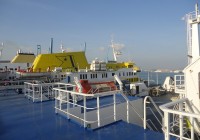 The ferry to Tangier Port