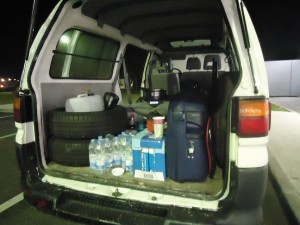 driving overland to West-Africa
